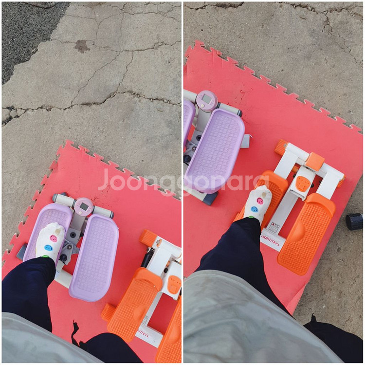 운동기구 스텝퍼, 실내자전거 싸이클--9