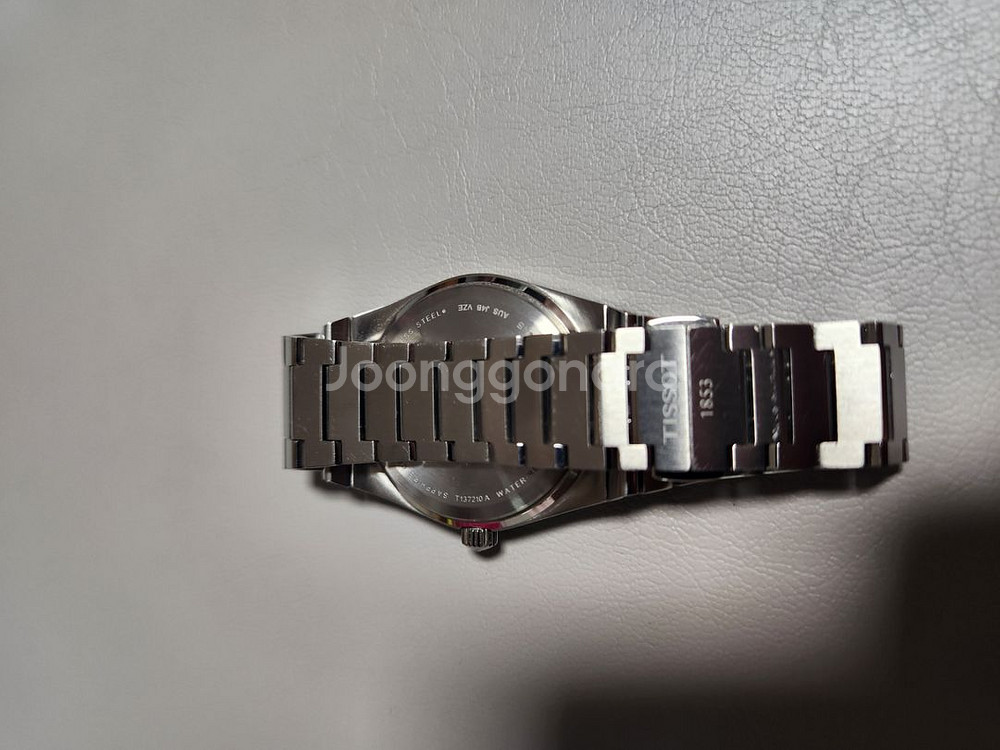 티쏘 prx 35 실버 쿼츠--6