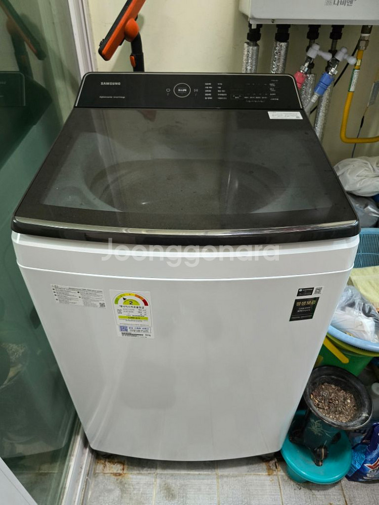 삼성 그랑데 통버블 세탁기 18kg--1