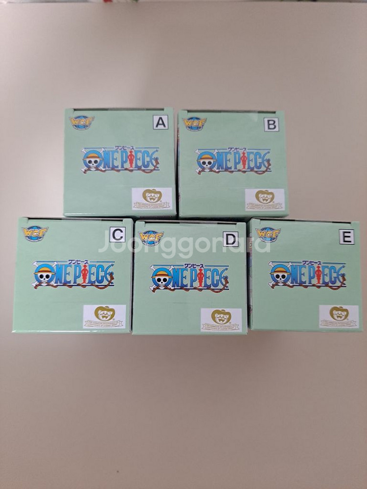 (무료배송)원피스 월콜 에그헤드2 피규어 5종 일괄--2
