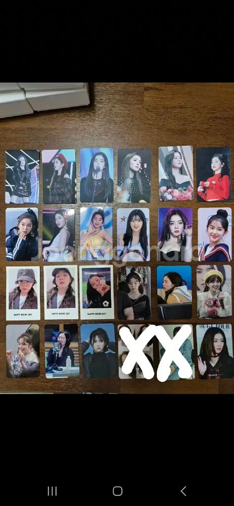 레드벨벳 포토카드 일괄 판매--3