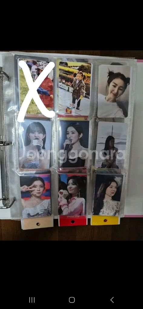 레드벨벳 포토카드 일괄 판매--6