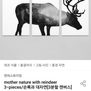 3분할 고급스런 캔버스액자