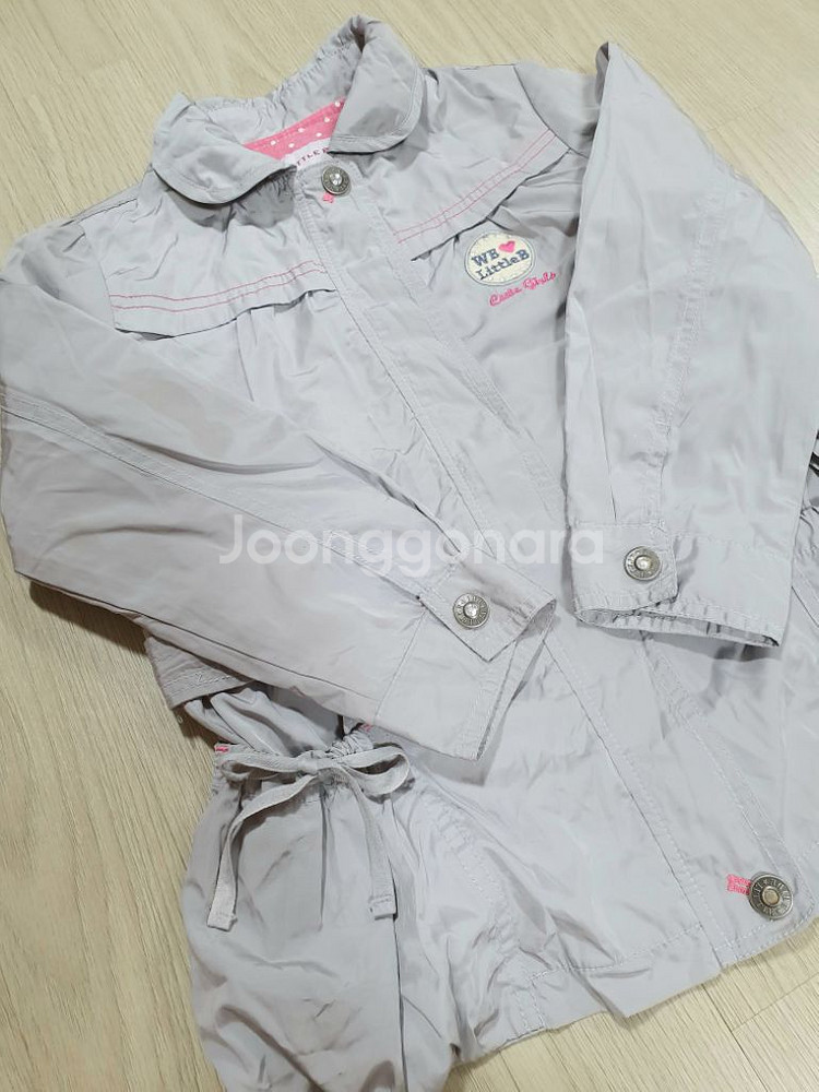 리틀비 사파리 점퍼 10사이즈 120~130 야상 자켓--2