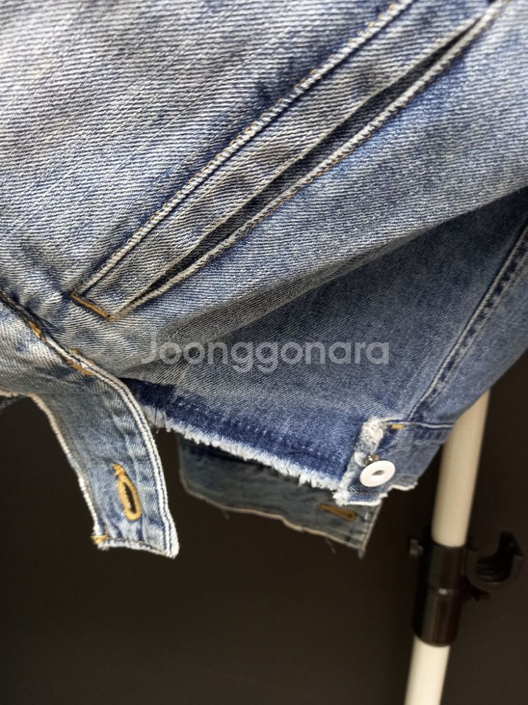 새 보브 VOV 춘추 데님 생지 자켓 55--5