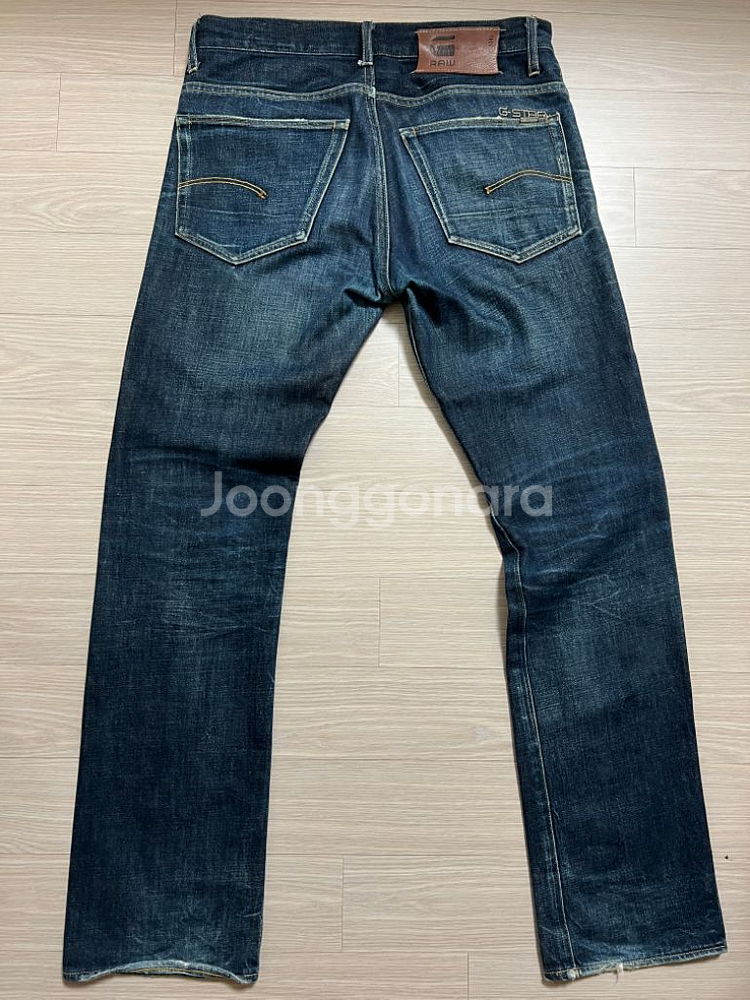 g-star raw 3301 스트레이트 청바지--1