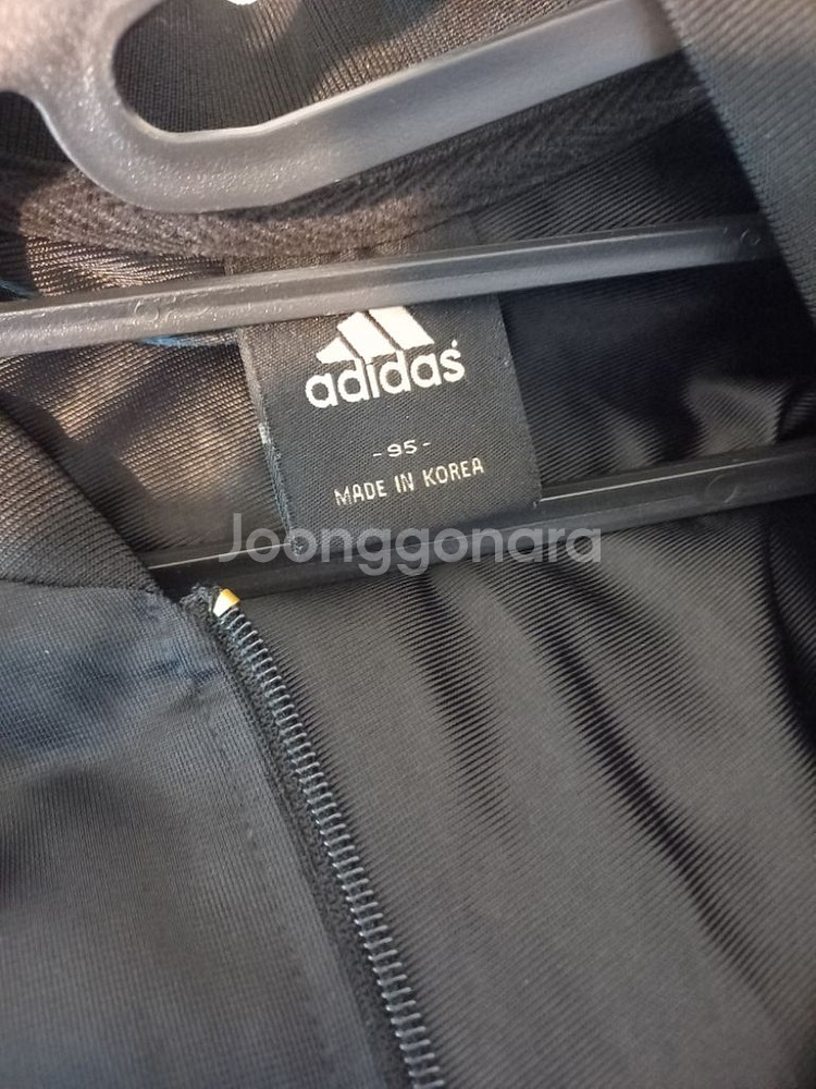 아디다스 희귀 대장급 블랙핑크 트랙탑 저지 져지집업90--4