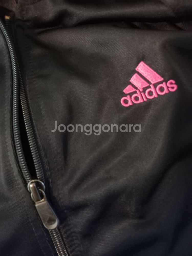 아디다스 희귀 대장급 블랙핑크 트랙탑 저지 져지집업90--2