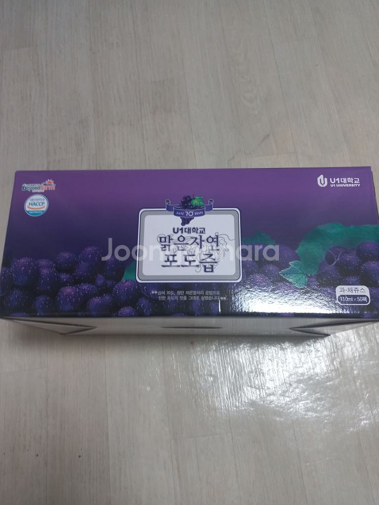 영동대학교맑은자연포도즙---새제품 50포--2