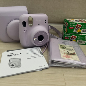 instax mini 11 보라색 팝니다!