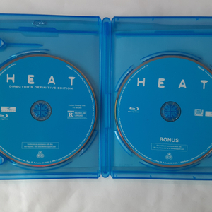 갱스터 명작 영화 히트_HEAT 블루레이(디스크 2장)