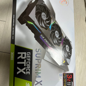 MSI RTX3080 슈프림X S급 박풀 영풀 팝니다