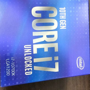 i7 10700k 팝니다 25년5월까지 AS