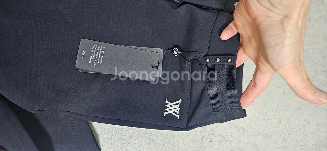 어뉴 골프 겨울 기모바지--7