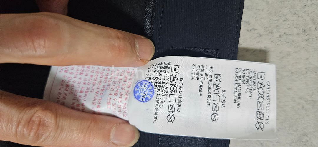 어뉴 골프 겨울 기모바지--6