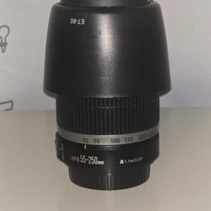 캐논 ef-s 55-250mm 헝그리망원렌즈