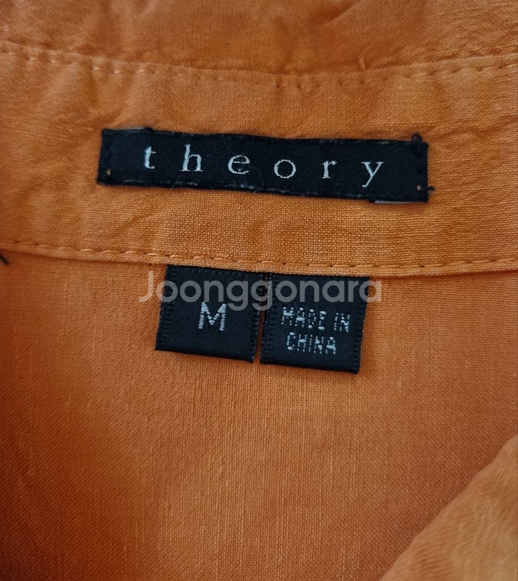 66)Theory 띠어리 린넨 여성 긴팔 셔츠--4