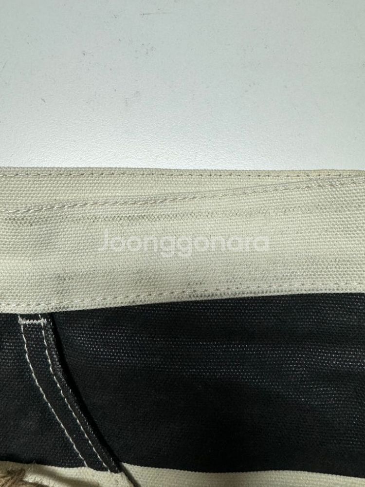 bob dong stripe pants 밥동 스트라이프--2