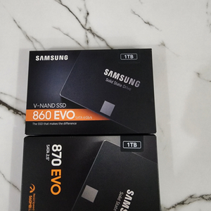 삼성 SSD 860 EVO 1TB 870 EVO 1TB