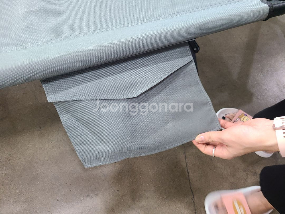 야전침대 그레이 블루 소량 대량 구매가능--4