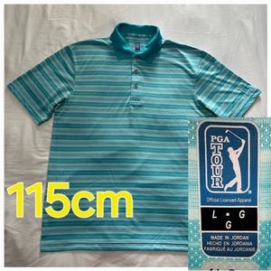 PGA TOUR 봄 여름 가을 골프 셔츠 115cm