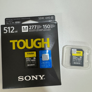 소니 SD카드 512G TOUGH UHS-II V60