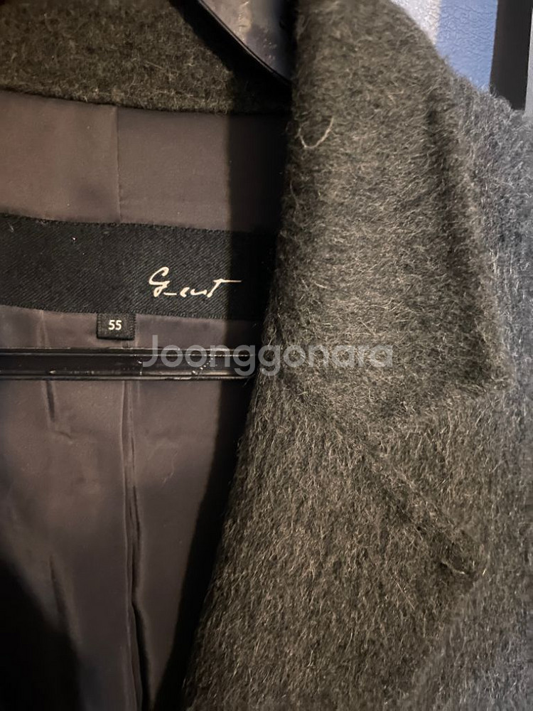 지컷 알파카 코트--2