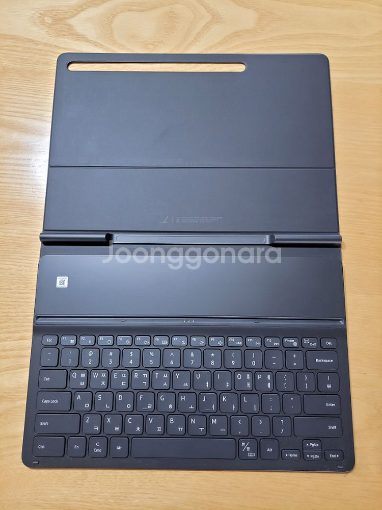 갤탭s7fe s7플러스 s8플러스 키보드 북커버팝니다--1