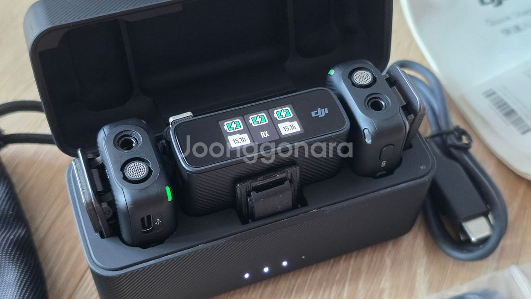 dji 무선 마이크세트 팝니다!--1