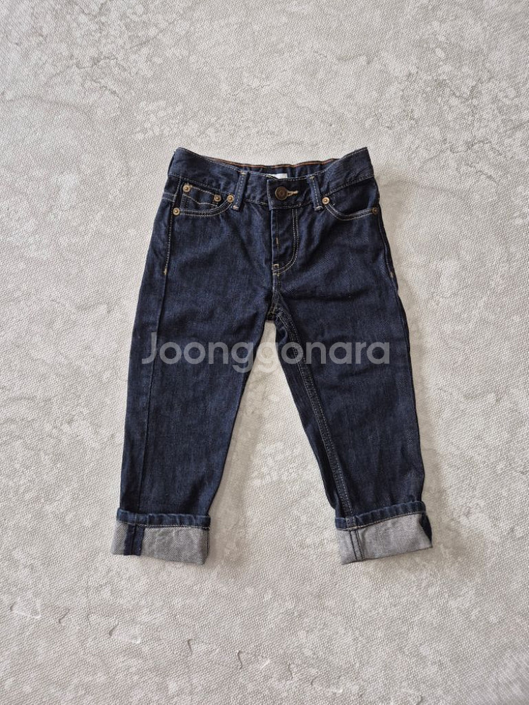 정품 버버리키즈 2y 92cm 바지 판매합니다--4