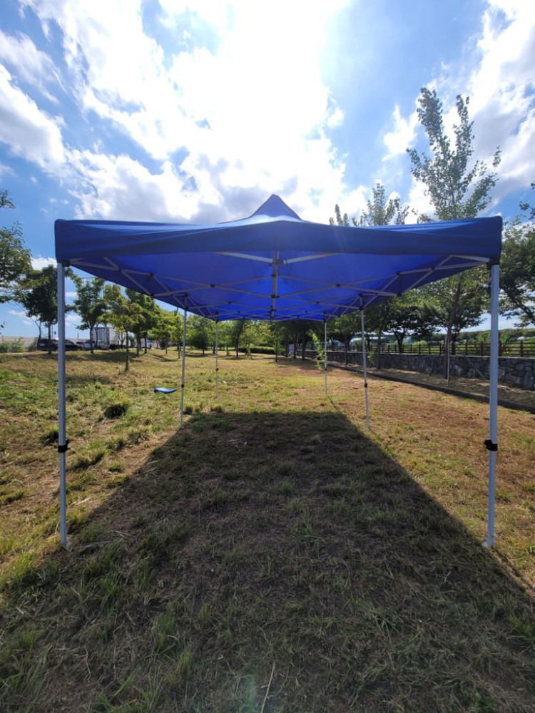 (미개봉)대형 캐노피 천막 팝니다.--1