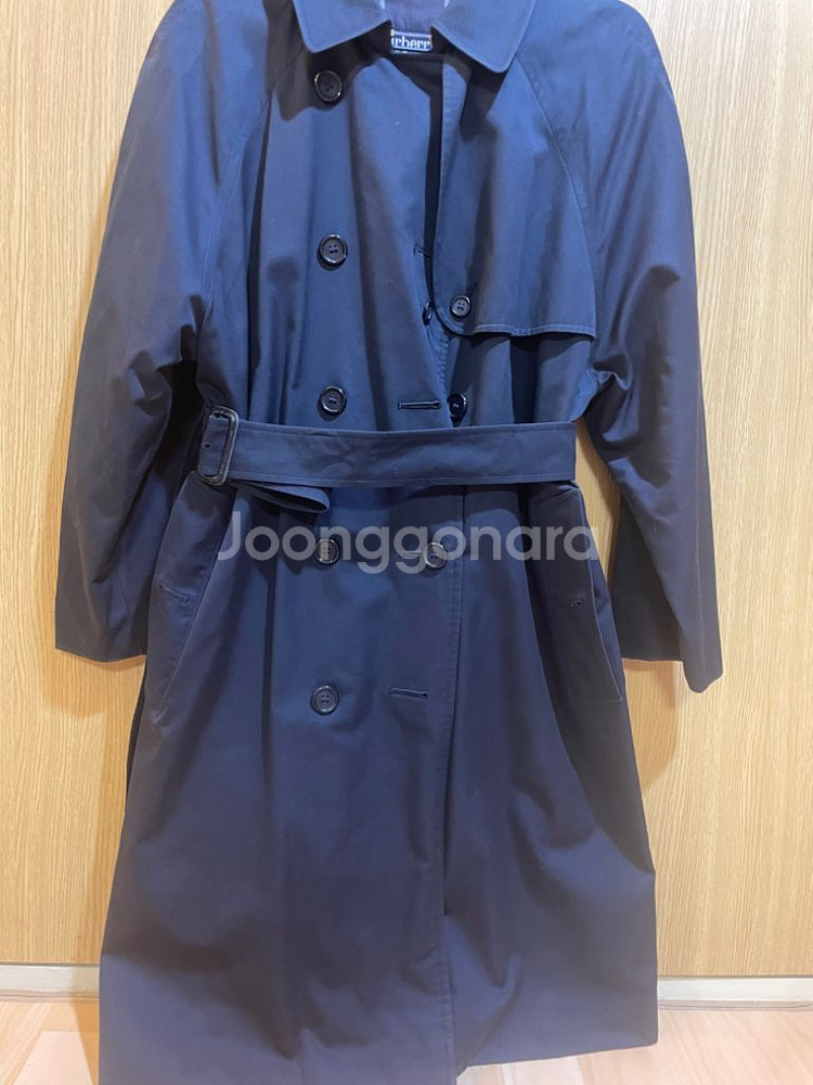 급)가격내림 버버리네이비더블트렌치 상태 a급 여66까지--1