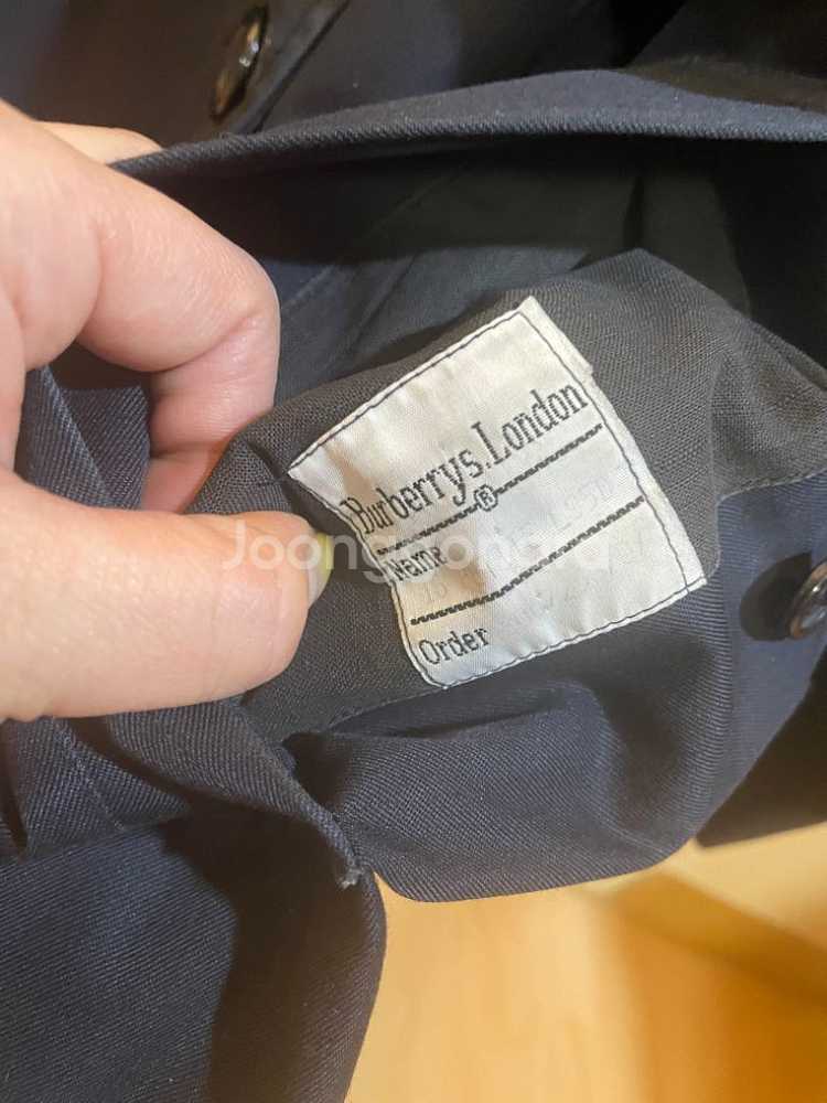 급)가격내림 버버리네이비더블트렌치 상태 a급 여66까지--2
