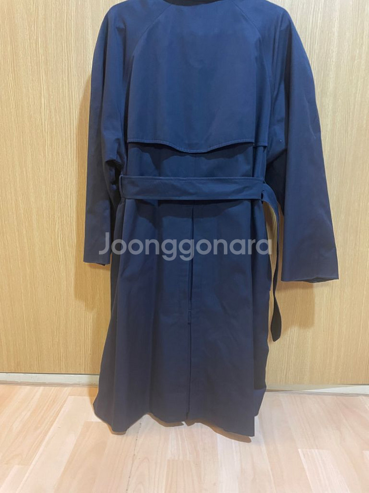 급)가격내림 버버리네이비더블트렌치 상태 a급 여66까지--6