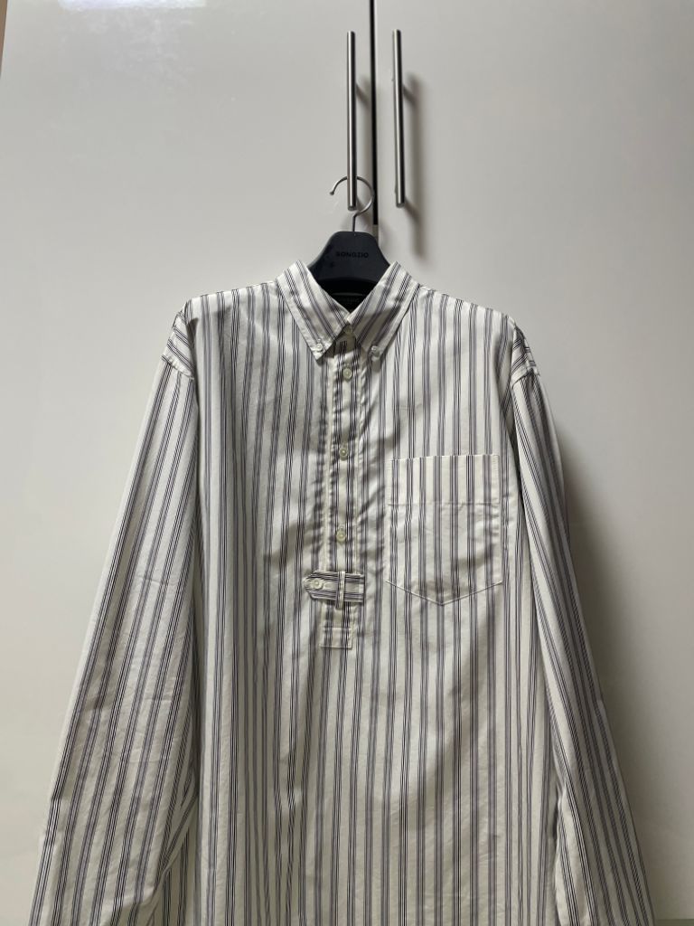 송지오 튤립파동 아노락 셔츠