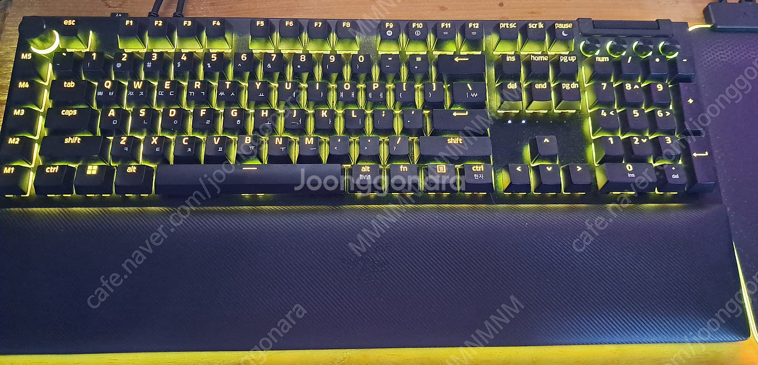 Razer Blackwidow V4 Pro Linear KR 레이저 블랙위도우 V4 프로--1