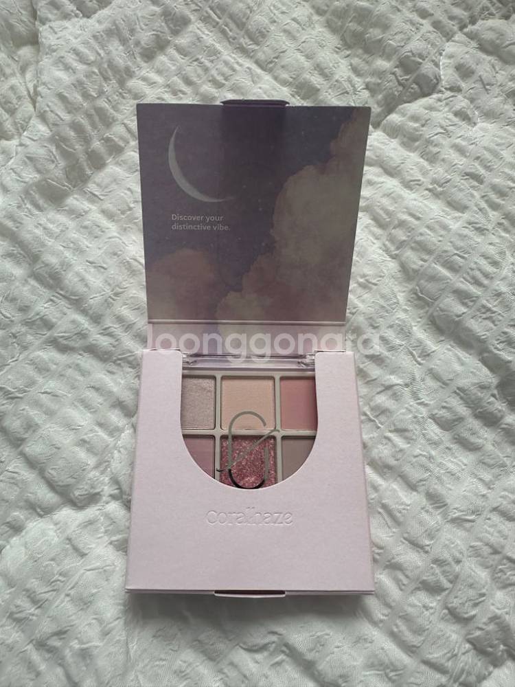 새상품)반택포)코랄헤이즈 섀도우 팔레트 03핑크문--8