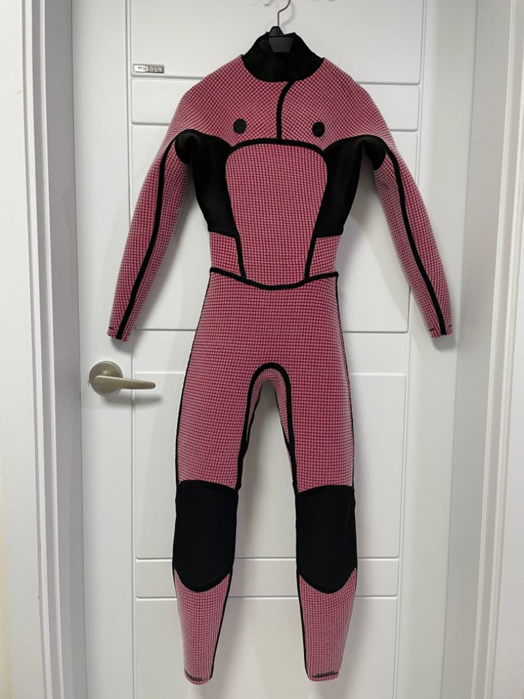 배럴 여성 5/4미리 풀기모 웻수트--3