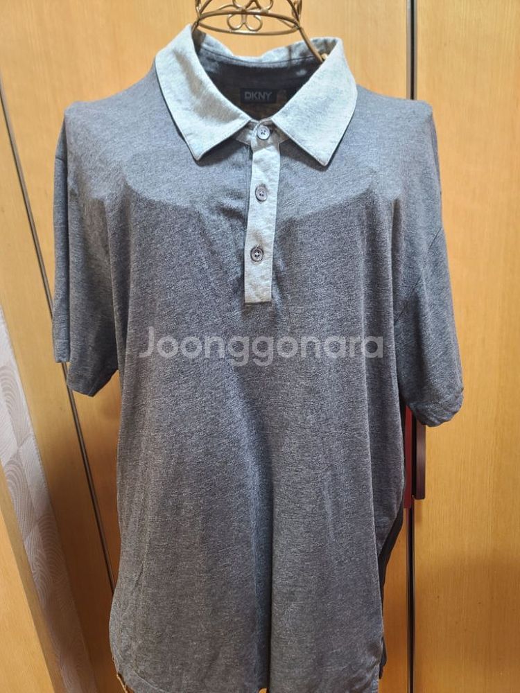 DKNY 디케이엔와이 남성 카라 티셔츠 L size--1