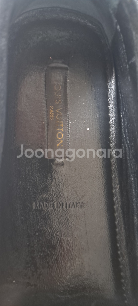 루이비통 스웨이드 로퍼--1