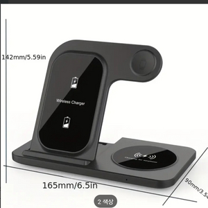 휴대폰,워치,버즈 동시 무선충전기