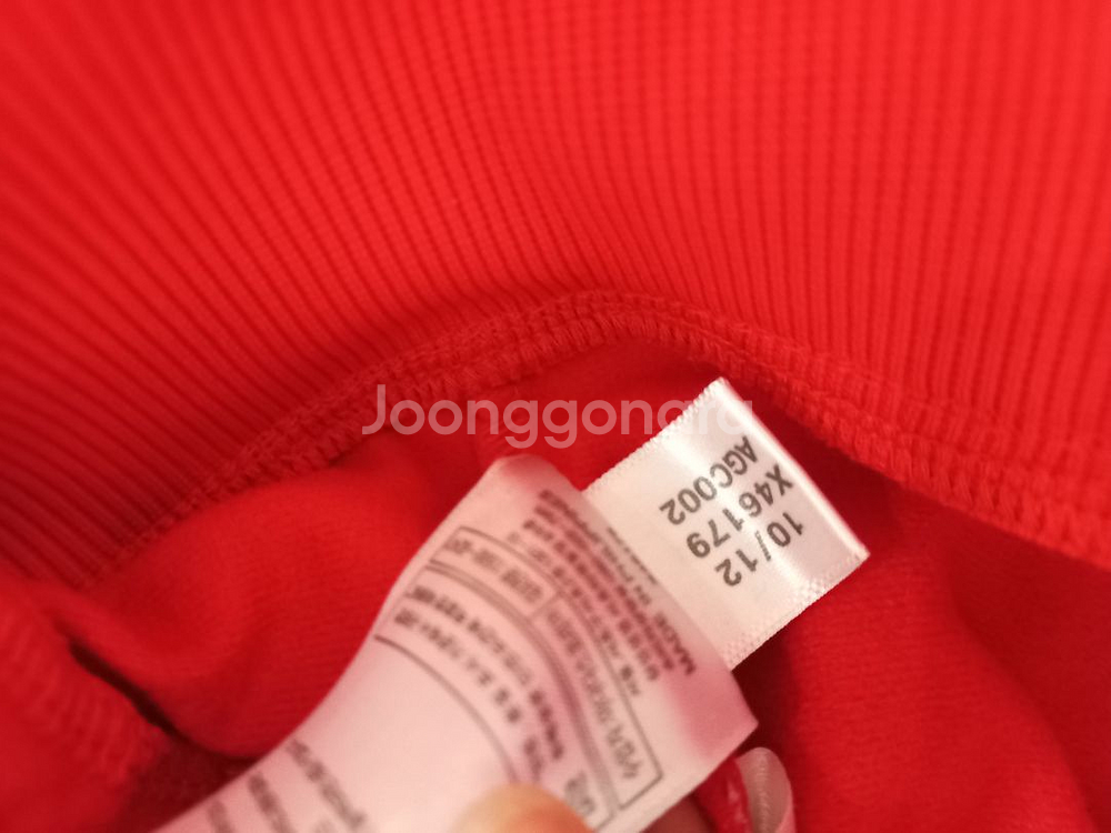 아디다스 파이어버드 대장급 빨흰 레드 트랙탑 져지100--5