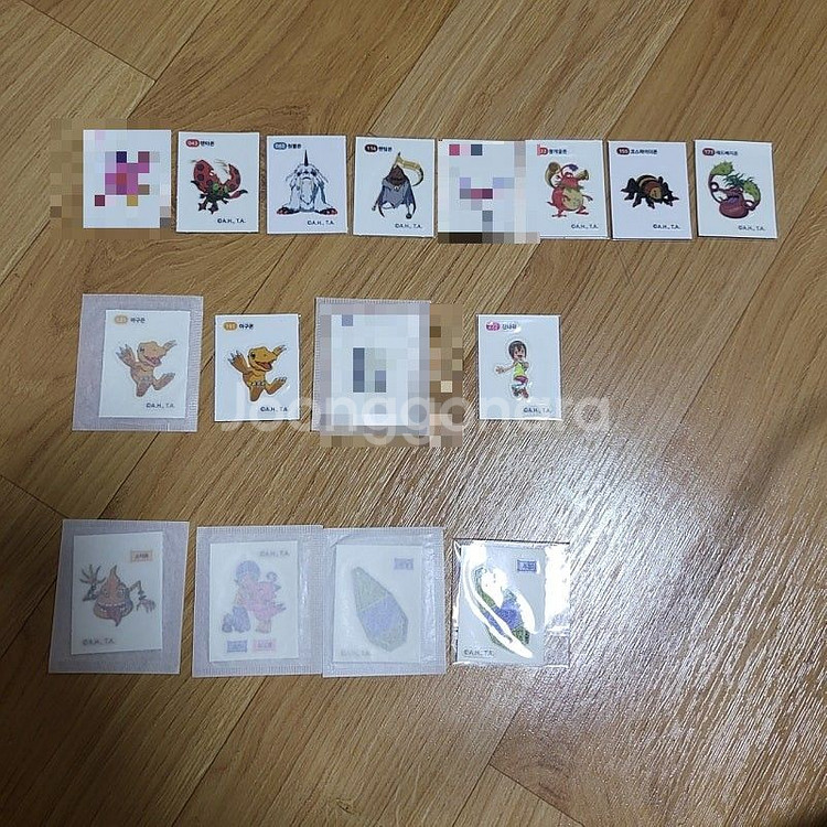 디지몬 굿즈/빵씰/야광씰/젤리씰/키링/판박이/렌티큘러칩--1