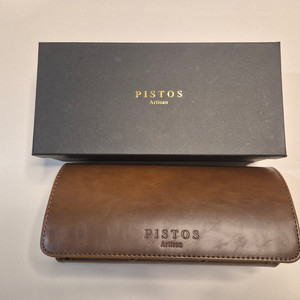 PISTOS 시계 가죽 파우치 3구 새제품 팝니다