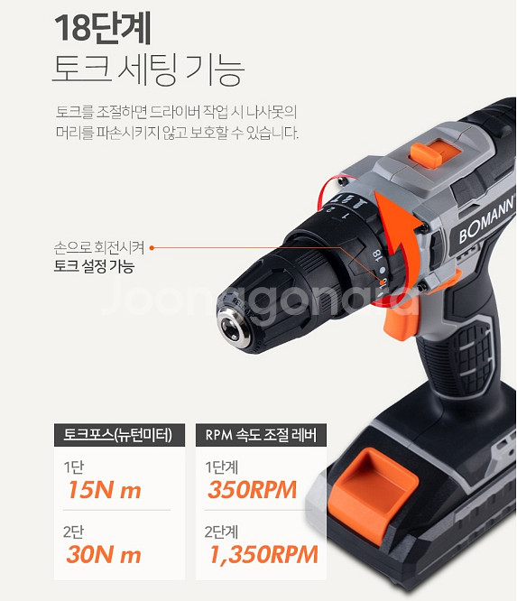 새상품 충전식 무선 전동드릴 ED8300G 무료배송--1