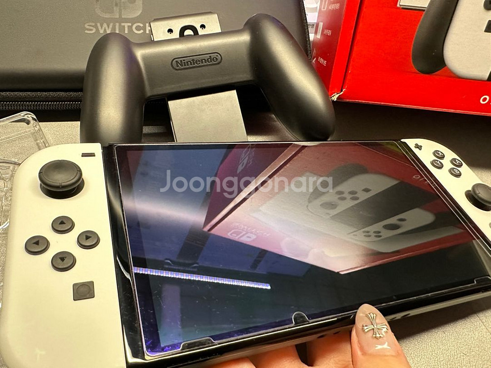 닌텐도 스위치 OLED 화이트--6
