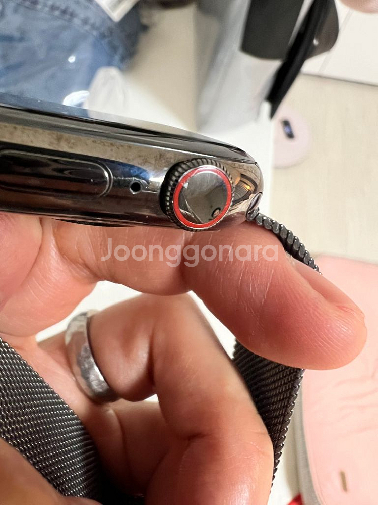 애플워치8 41mm 그래파이트--8