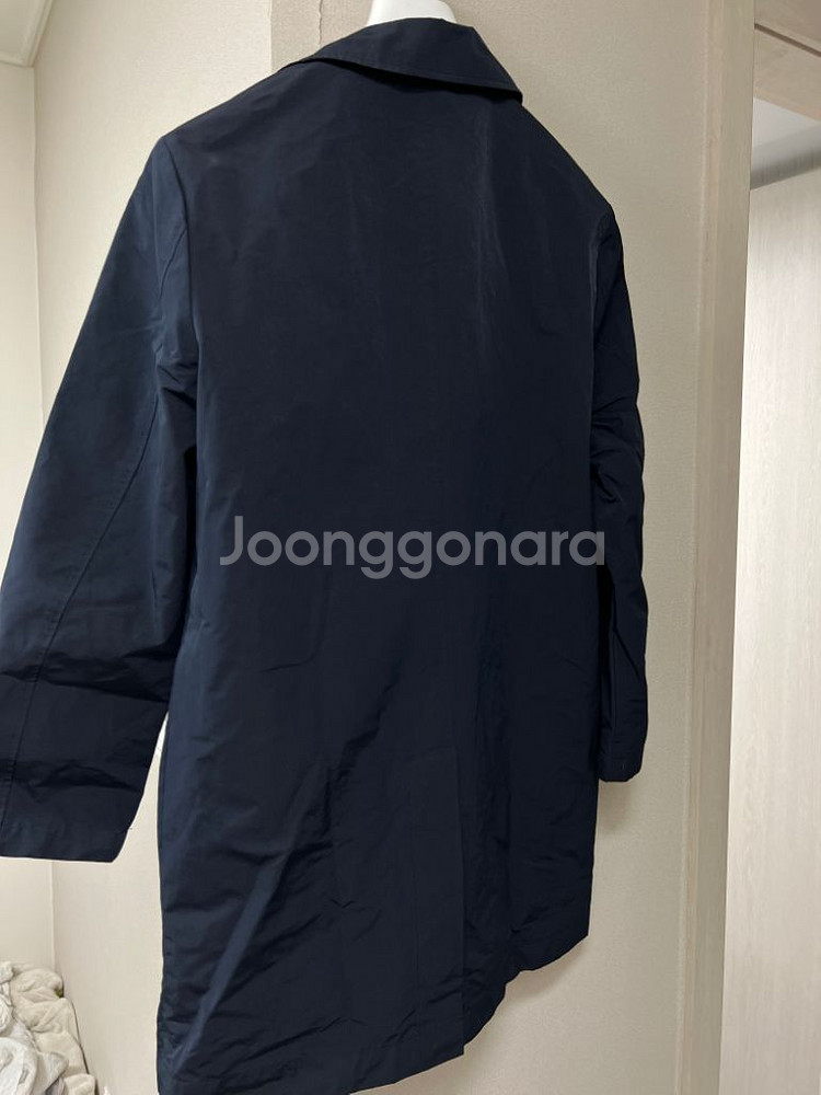 백화점) 라코스테 나일론 트렌치코트--1