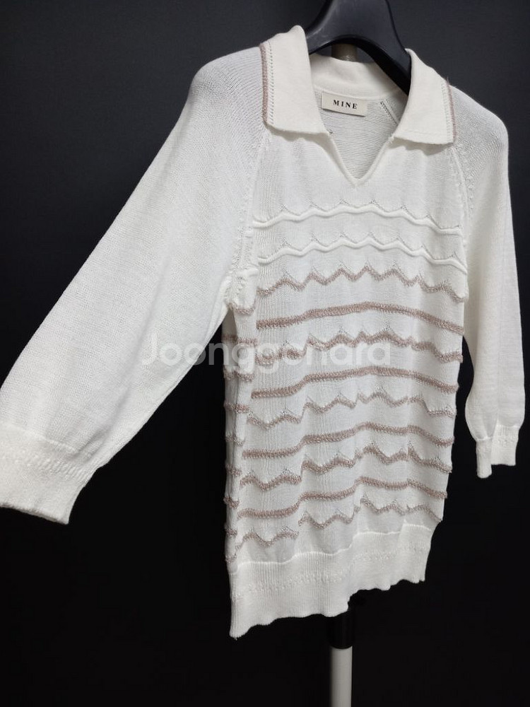 마인 MINE 춘하 니트 블라우스 F--3