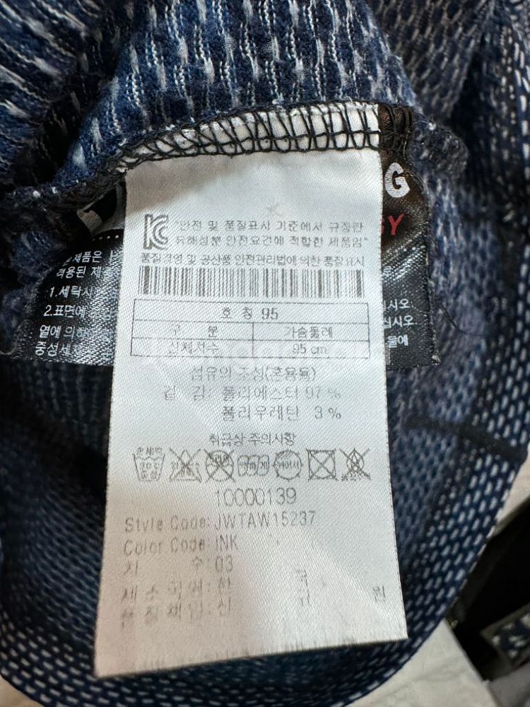 코오롱스포츠 반집업 긴팔티셔츠--5